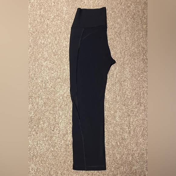 GAPFIT Sculpt Sculpt Compression Workout Pants - Navy Blue - Picture 6 of 10
